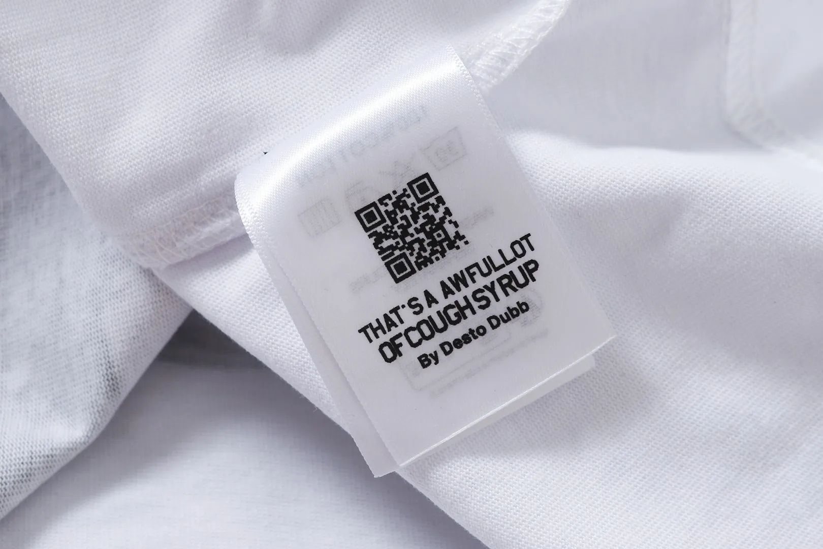 # Black/ I THAT'S A AWFUL LOT OF COUGH SYRUP In Stock T （fabric):32 Sizes（size）：S-M L X L （colour）：White、Black